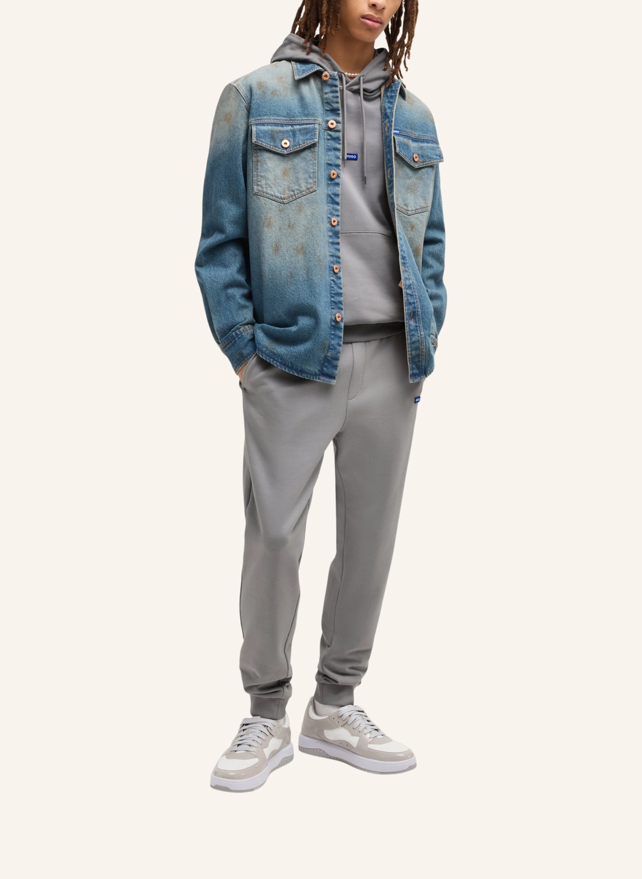 HUGO Sweatshirt TRACKSUIT_NALONSONAP Regular Fit