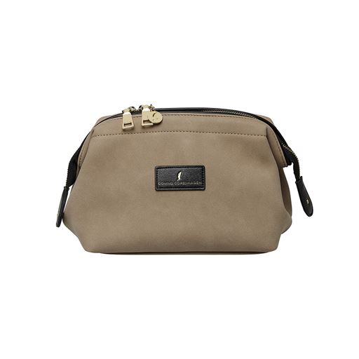 Coming Copenhagen Mia Makeuptaske, Warm Taupe
