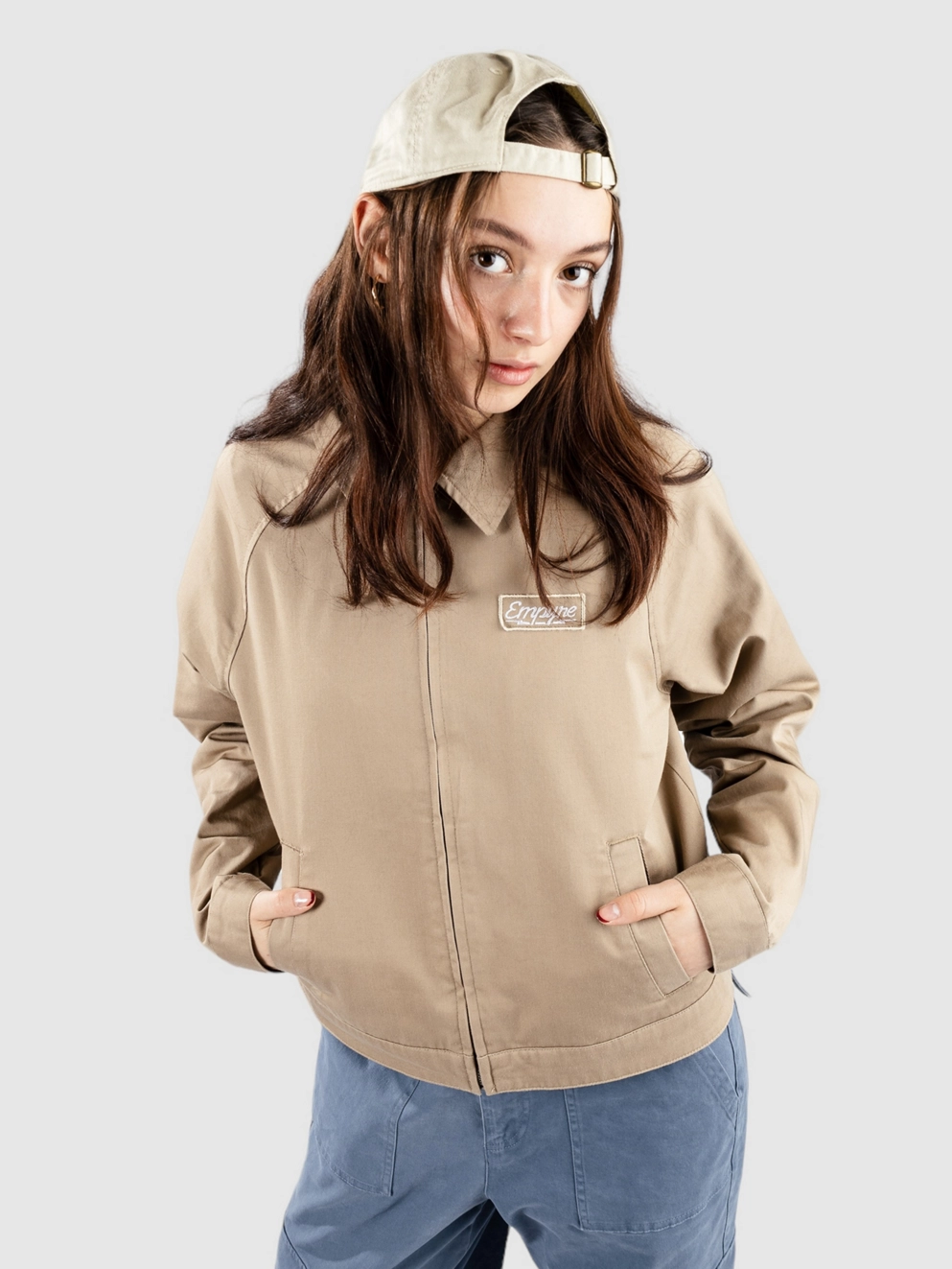 Empyre Colton Twill Jacket beige/khaki