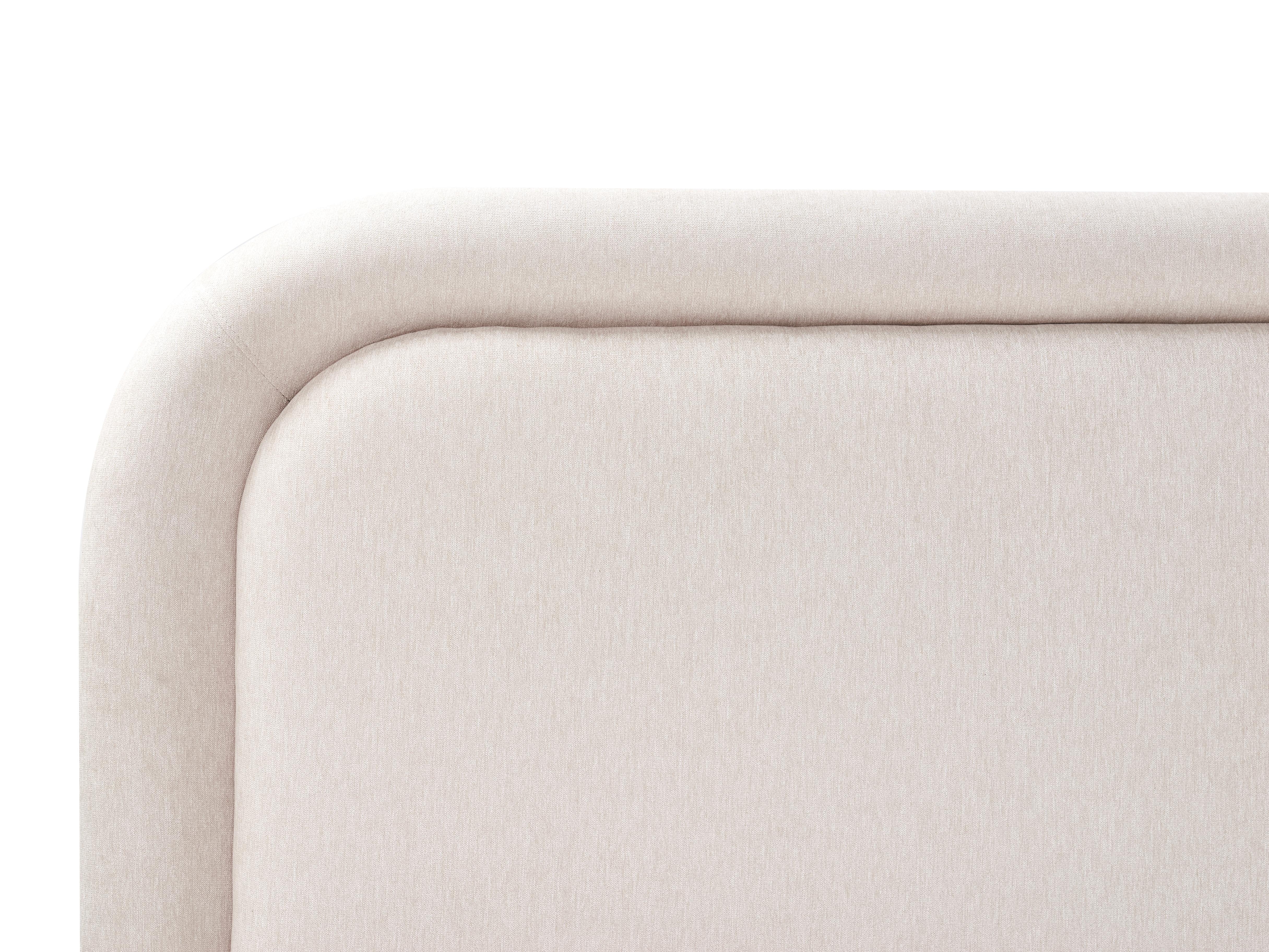 Waterbed Kunstlinnen LAVARDENS 180 x 200 cm Lichtbeige