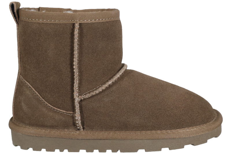 SOFIE SCHNOOR BOOT BROWN FUDGE BAMSESTØVLE I BRUNT RUSKIND