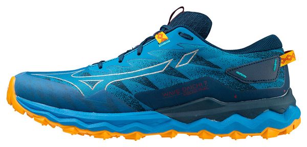 Chaussures de Trail Running Mizuno Wave Daichi 7 Bleu Jaune