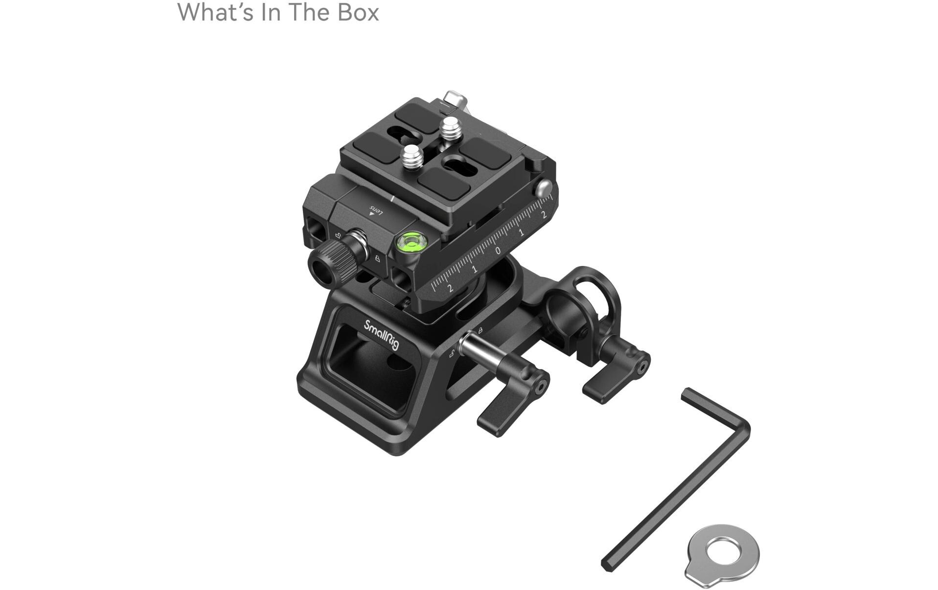 Höhenverstellbares Montageplatten-Kit<br>Arca-Swiss kompatibles Festplatten-Kit