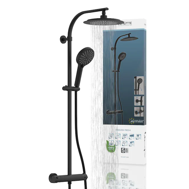 Schütte Duschsäule »MADURA FRESH« inkl. Wasserspardichtung, Sicherheitssperre, Antikalk, höhenverstellb.