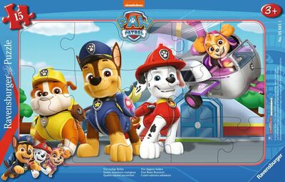 Ravensburger Paw Patrol Rammepuslespill 15 Brikker