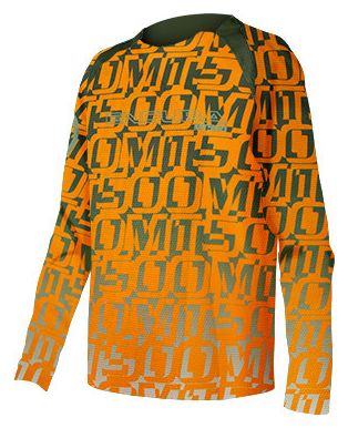 Maillot Manches Longues Endura MT500 LTD Mandarine Orange