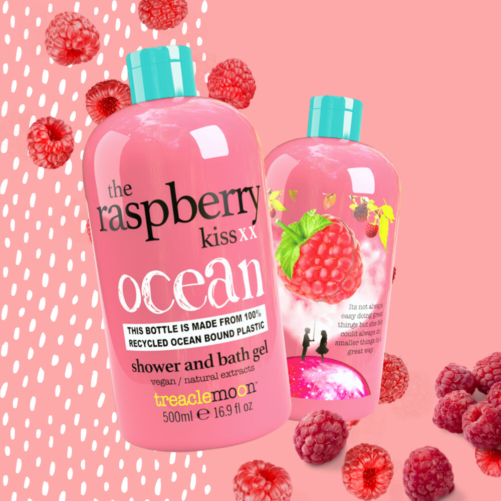 Treaclemoon Bad en Douchegel The Raspberry Kiss500 ml