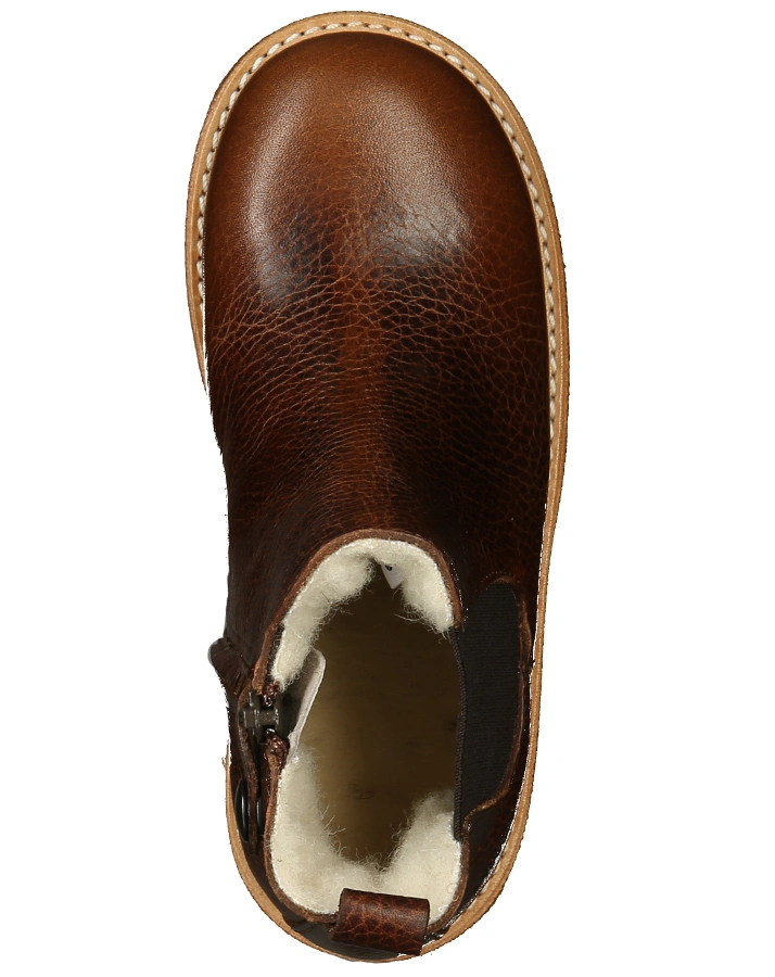 Chelsea-Boots NARROW gefüttert in cognac
