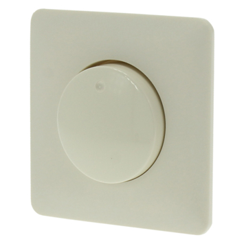 Peha Standard centraalplaat dimmer creme