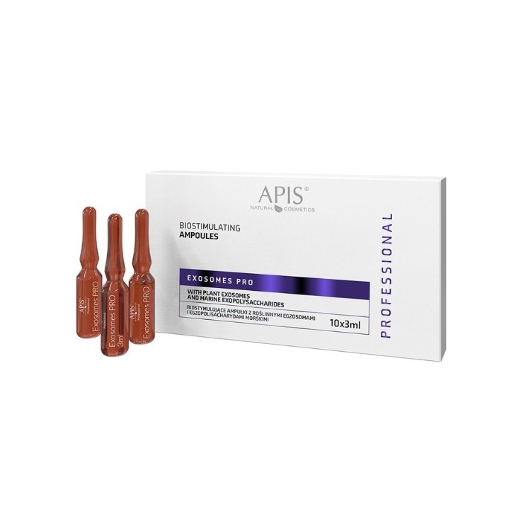 Apis Exosomes Pro biostimulierende Gesichtsampullen mit Pflanzenexosomen 10x3 ml