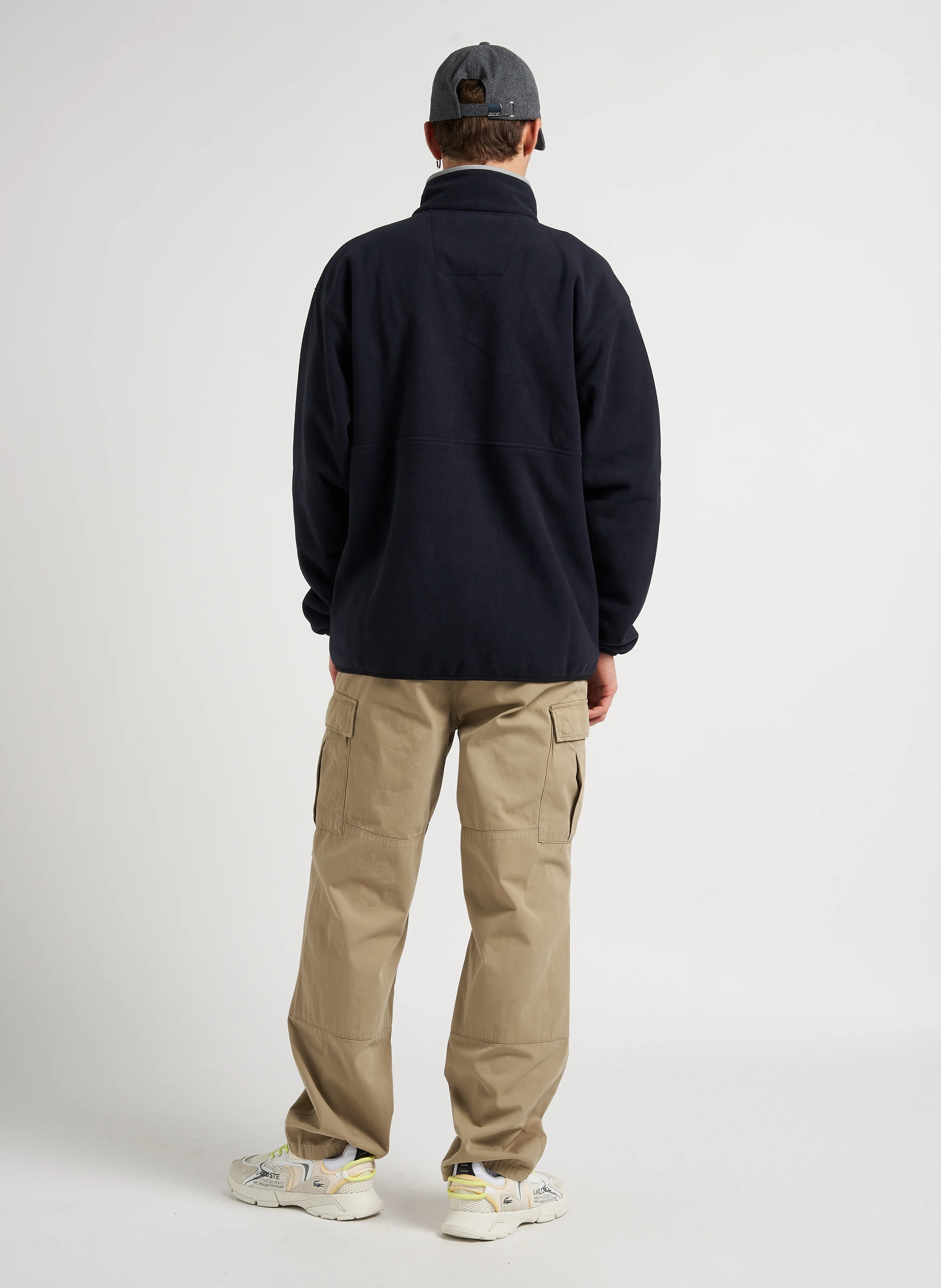 BACKBOWL - Polaire droit col montant | Noir
