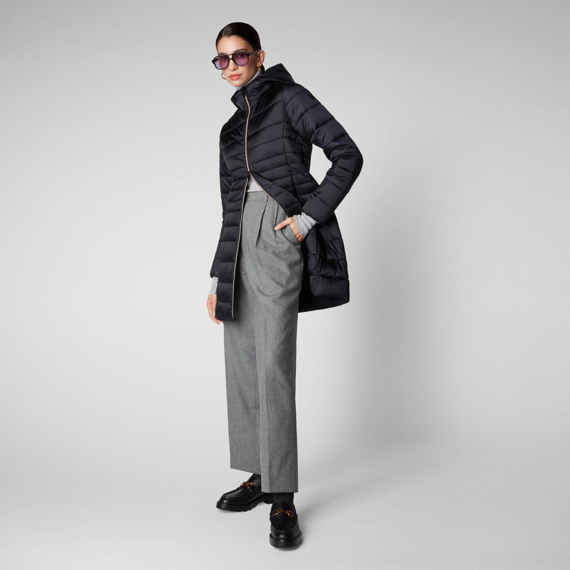 SAVE THE DUCK| Damen Steppmantel CAMILLE