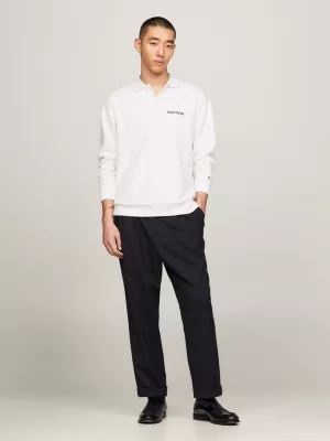Polo de manga comprida Hilfiger Monotype Regular Fit