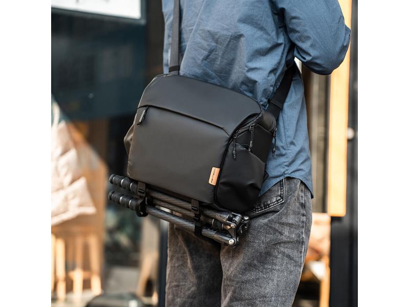 PGYTECH Kameratasche OneGo 10L Grau Wasserdichte Fotorucksack mit anpassbaren Trennwänden
