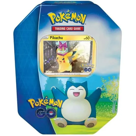 Pokemon Tin-Box Pokemon GO, 1 Stück, 3-fach sortiert (englisch)