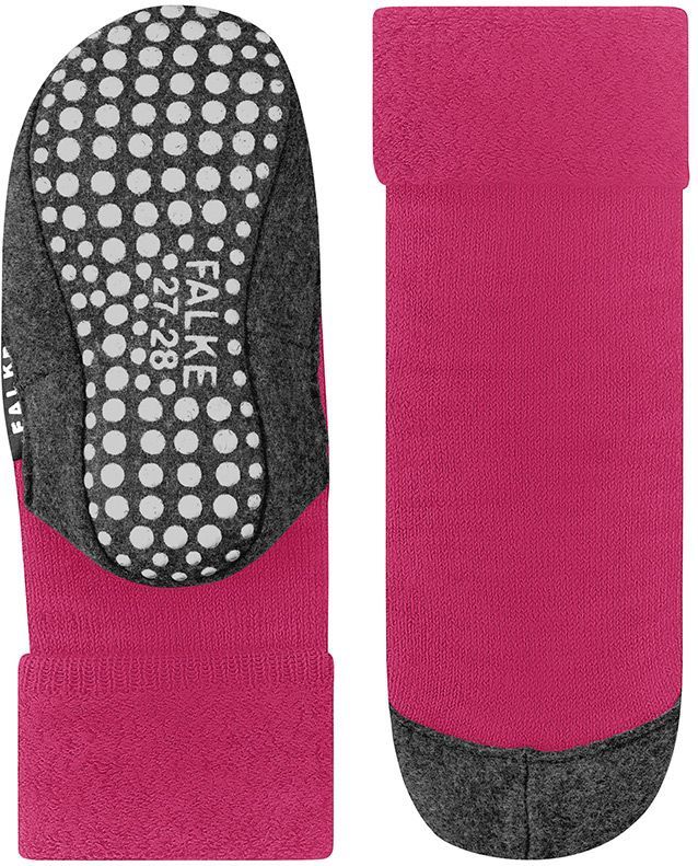 FALKE - Cosyshoe Minis - Huissokken - Purper - Merinowol - Antislip Noppen