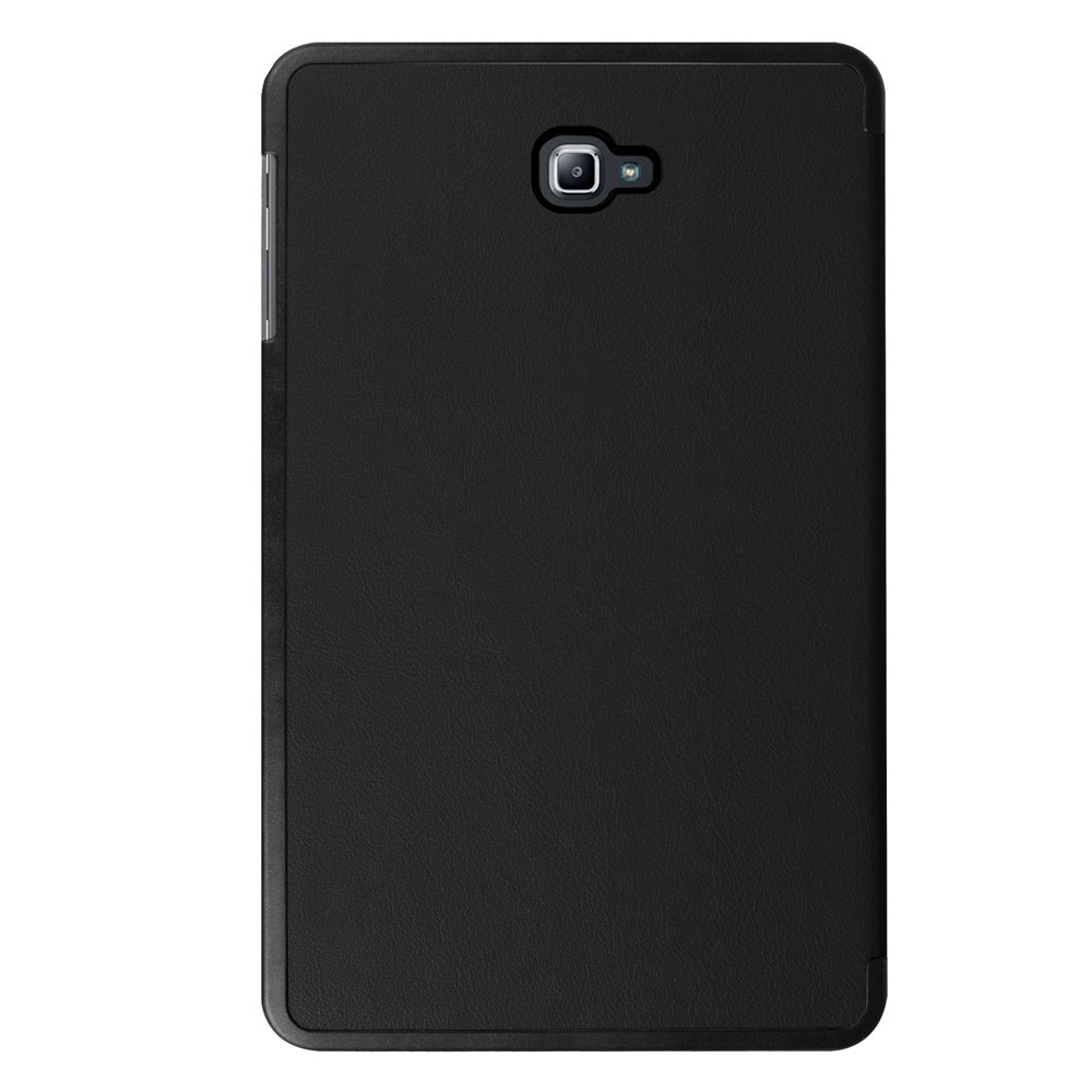 Samsung Galaxy Tab A 10.1 (2016) Leder Tasche Smart Case - Schwarz