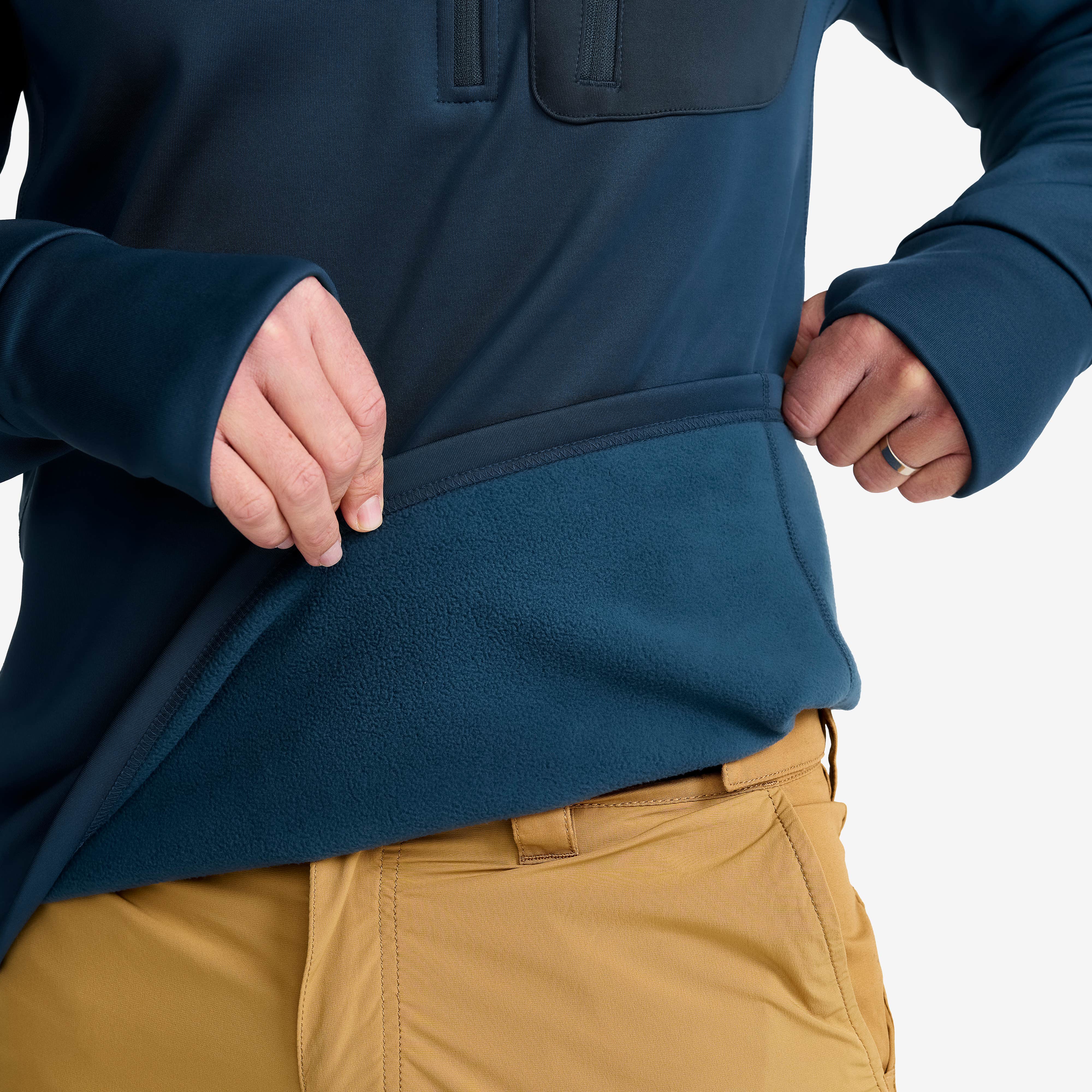 Evolution Half-zip Stretch Fleece Herre Moonlit Ocean