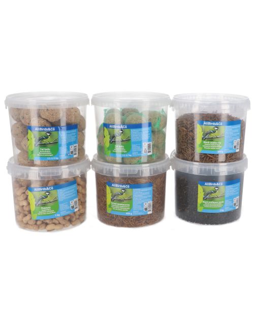 Allbirds&Co Mezenbollen - Tuinvogelvoer - 90 g 30 stuks