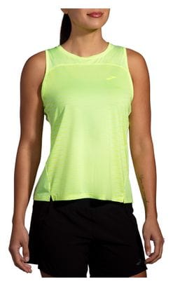 Débardeur Brooks Sprint Free Run 2.0 Jaune Femme