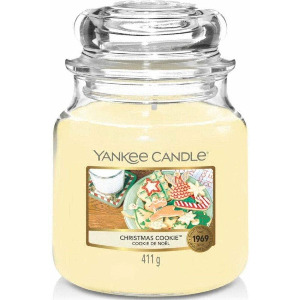 Yankee Candle Geurkaars Medium Jar Christmas Cookie368 gr