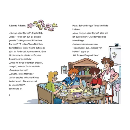 KOMSOS Die drei ??? Kids Bücherhelden 2.Kl.Die Weihnachtsräuber