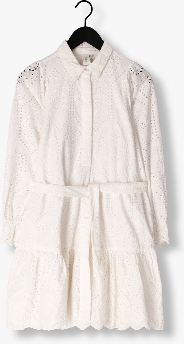Y.A.S. witte y.a.s. mini jurk yasholi ls belt dress s.