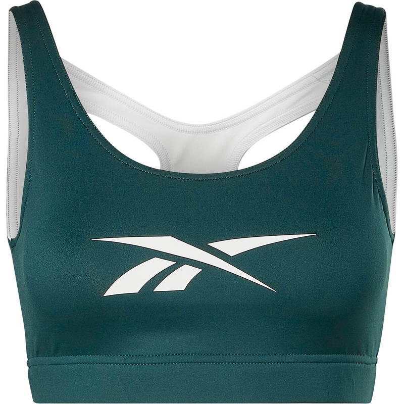 Reebok Work Out Ready New Big Logo Light Support Sports BH Dame