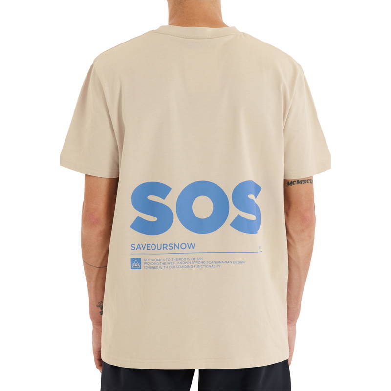 SOS Big Wood T-shirt Herre