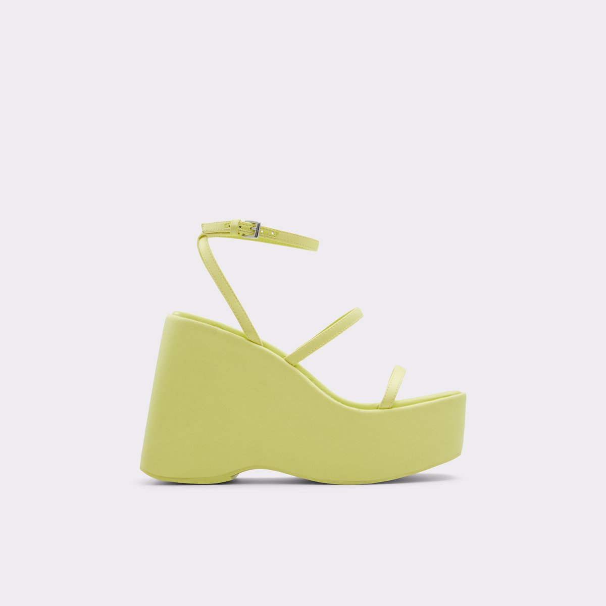 Kasie Medium Yellow Women Wedges & Espadrilles