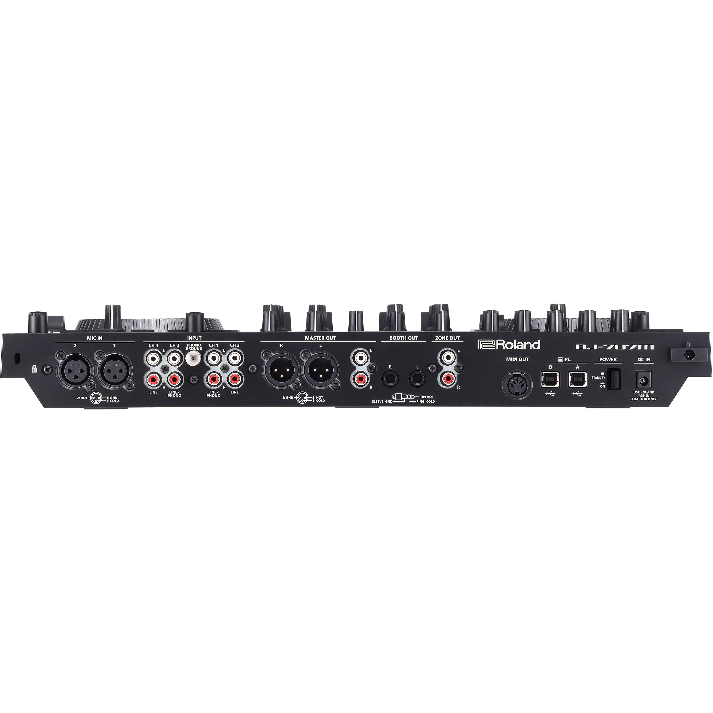 Roland DJ-707M mobiele DJ controller