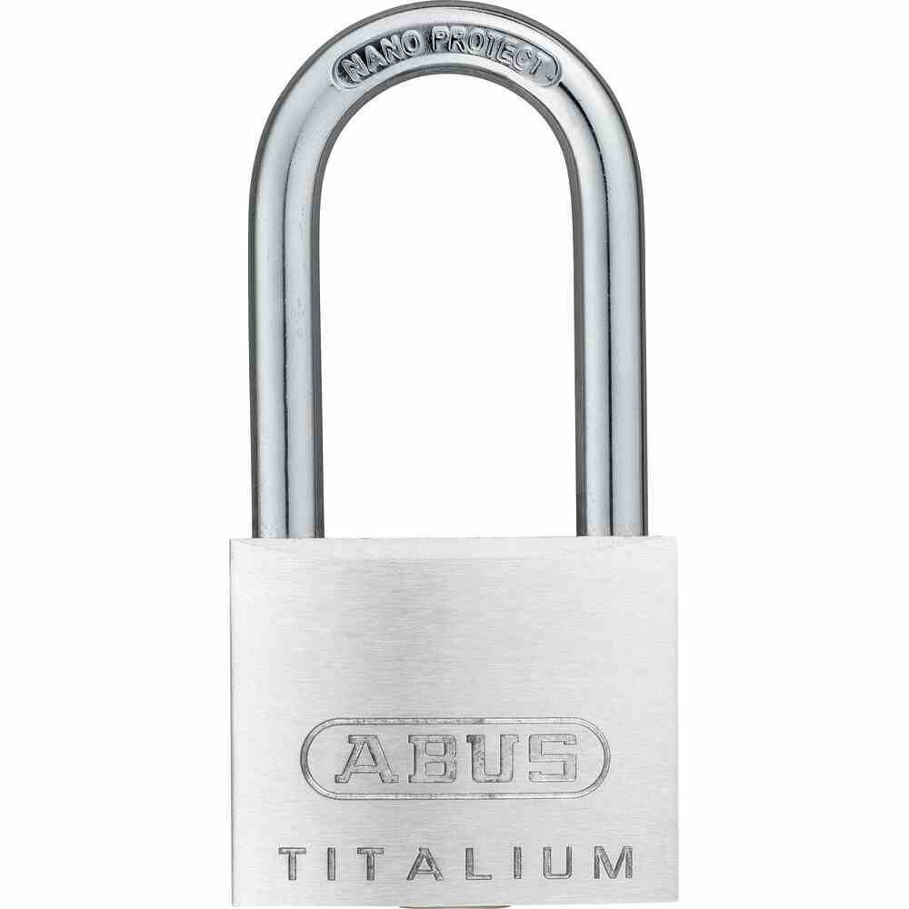 ABUS Vorhängeschloss - silber - Aluminium - 64TI40HB40
