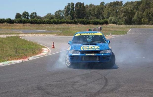 Subaru Impreza fahren in Pavia als Geschenkidee