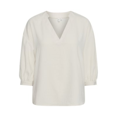Chemise à manches longues femme Mye JAUNE VERO MODA