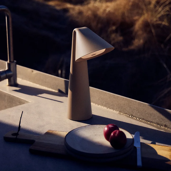 Frandsen - Ami Portable LED Akkuleuchte, olive stone