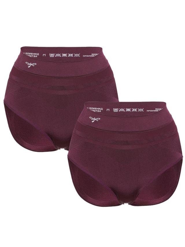 Shaping-Panty mit transparenten Streifen, 2er Pack