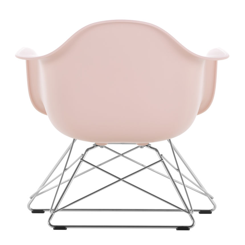 Fauteuil LAR RE chroom Pale Rose