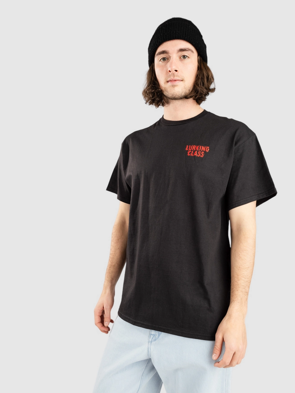 Lurking Class Global Infestation X Stikker T-Shirt black