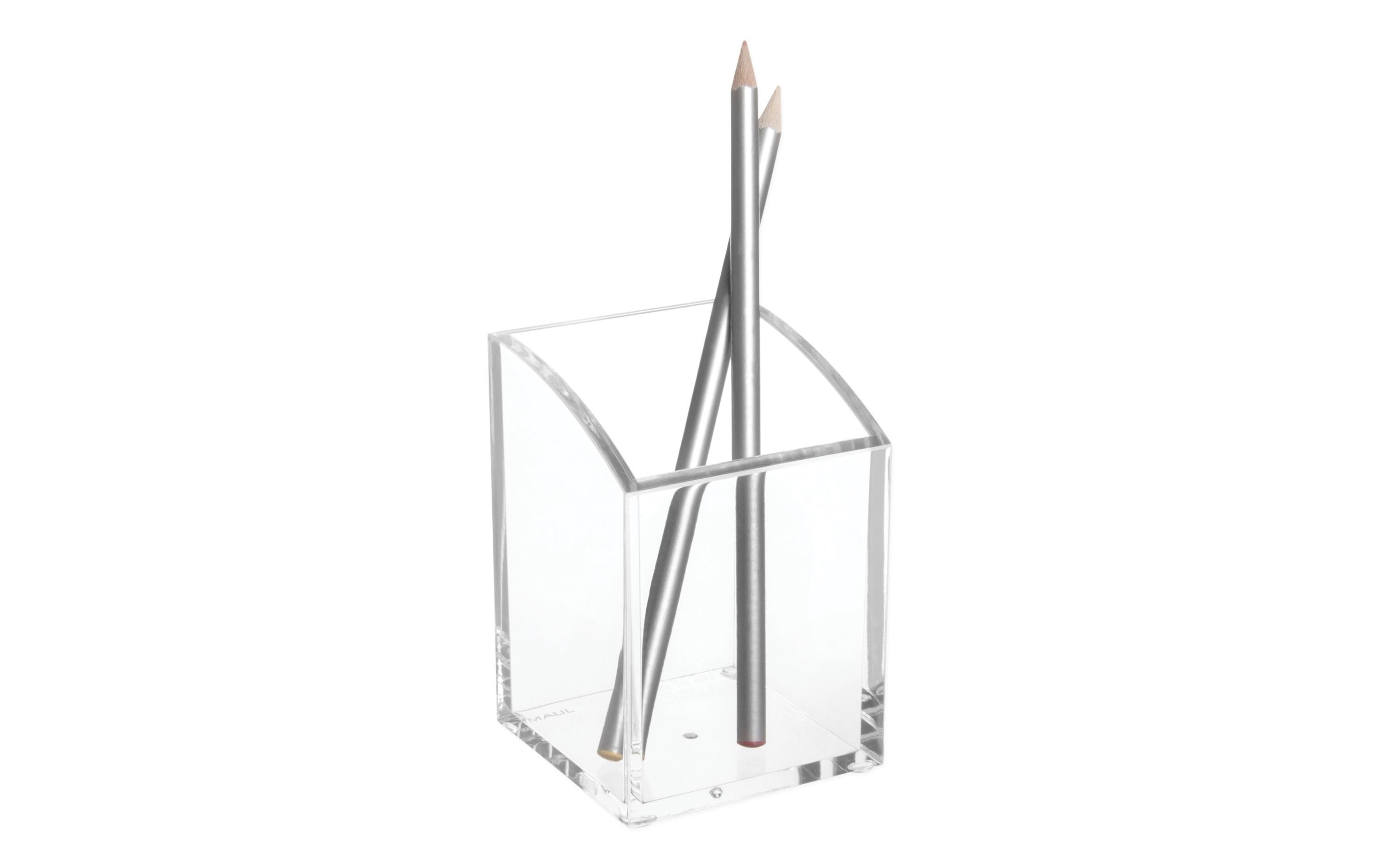 Stiftehalter Acryl 10.4 x 7 x 7 cm, TransparentEleganter Stiftehalter