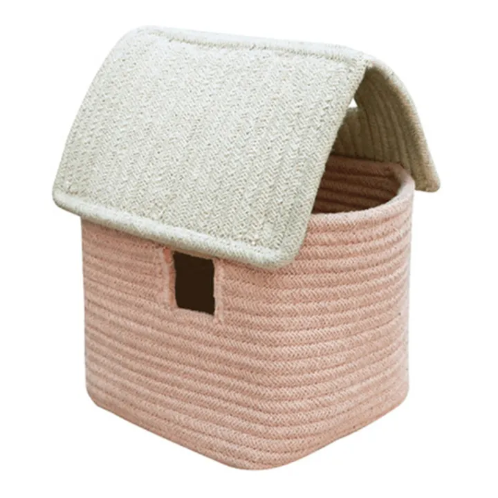 Lorena Canals Panière de rangement maison  | Beige Nude