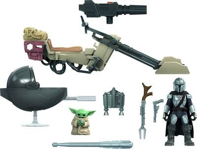 Star Wars Mission Fleet Figur The Mandalorian Child Speeder