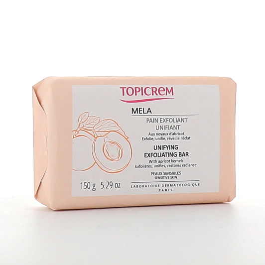 Pain exfoliant unifiant Topicrem - Peaux sensibles