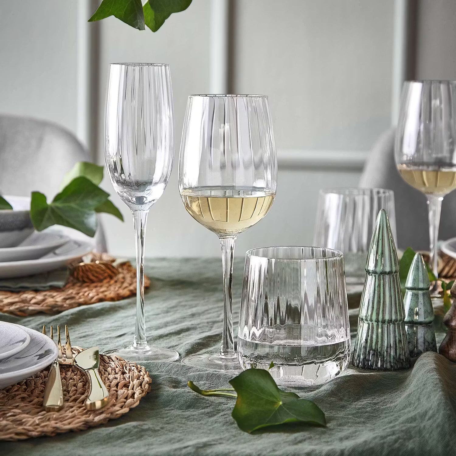MODERN TIMES Champagnerflöte 6er-Set