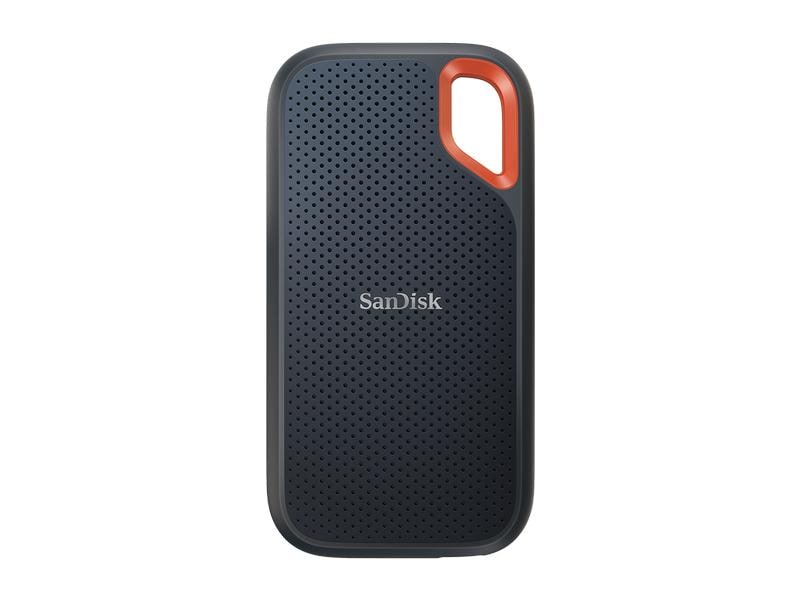 SanDisk Externe SSD Extreme Portable V2 2000 GB Robustes externes SSD-Laufwerk mit USB-C-Anschluss und IP65-Schutz
