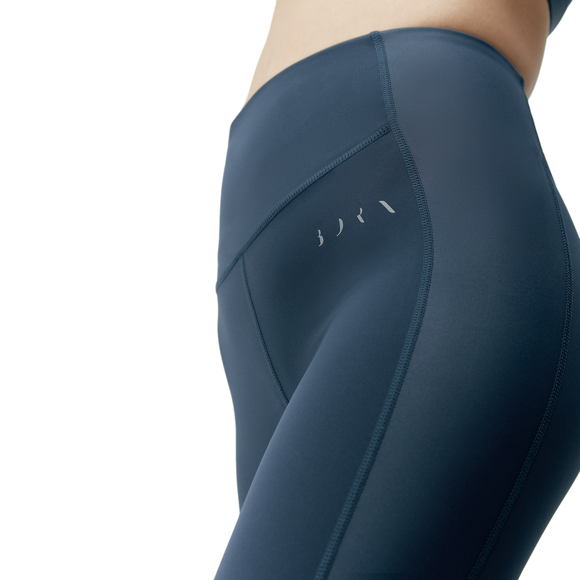 LUANA - Legging luana avec finition satinée | Bleu