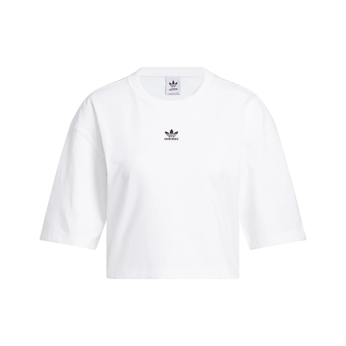 T-Shirt adidas Ess Crop Mulher
