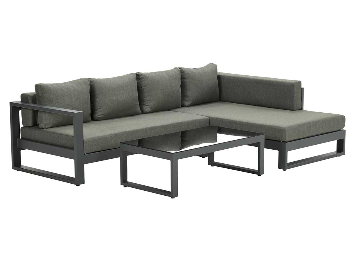 Garden Impressions Kiki Links 3-delige loungeset - mystic grey