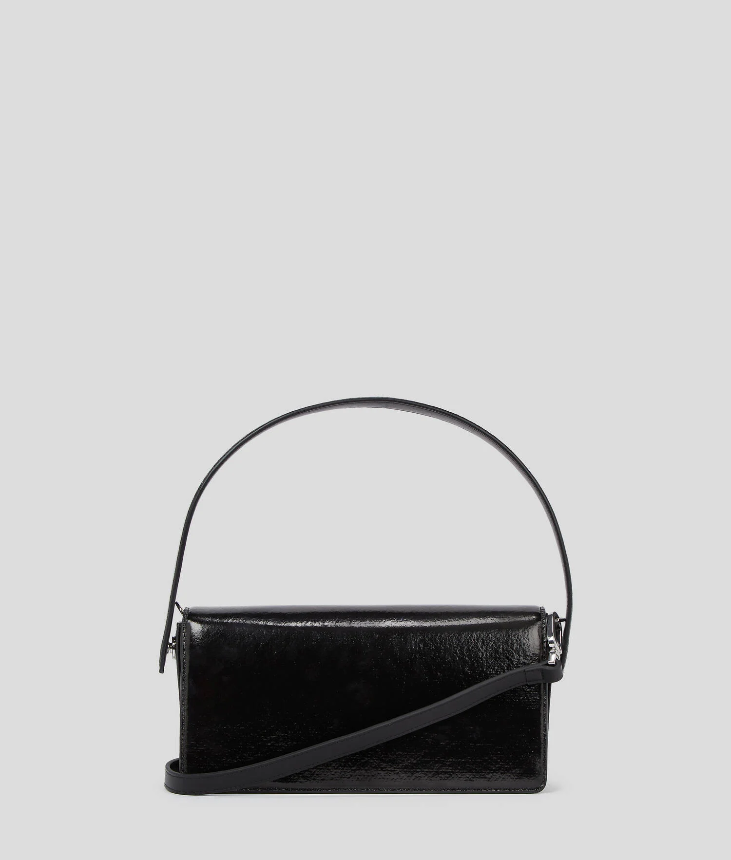 SAC BANDOULIÈRE EN SIMILI CUIR - Noir