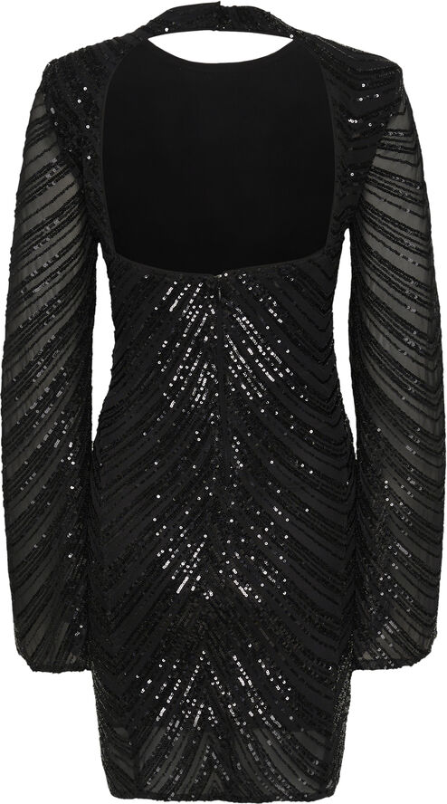 Gestuz GliraGZ short dress Black sequins