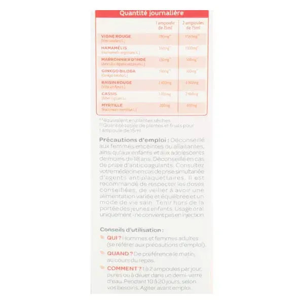 Superdiet Fluidilege Bio 20 ampoules